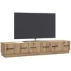 TV staliukas Televizoriaus spintelė Artisano ąžuolo 147 x 34,5 x 27 cm