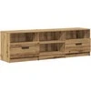 TV staliukas Televizoriaus spintelė, artisano ąžuolo, 140x35x40cm, mediena
