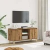 TV staliukas Televizoriaus spintelė, artisano ąžuolo, 102x35x50cm, mediena