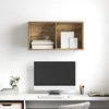 TV staliukas TV spintelių komplektas Amatininkų ąžuolas 37 x 37 x 72 cm
