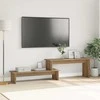 TV staliukas TV spintelių komplektas Amatininkų ąžuolas 180,5 x 30 x 43 cm