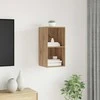 TV staliukas TV spintelių komplektas Amatininkų ąžuolas 37 x 37 x 72 cm