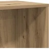 TV staliukas TV spintelių komplektas 72 x 35 x 37 cm Ruda Apdirbta mediena
