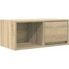 TV staliukas Televizoriaus spintelė, ąžuolo, 60x31x25,5 cm, apdirbta mediena