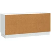 TV staliukas Televizoriaus spintelė Balta 102 x 34,5 x 47 cm