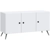 TV staliukas Televizoriaus spintelė Balta 99 x 34,5 x 50 cm Apdirbta mediena