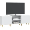 TV staliukas Televizoriaus spintelė Balta 150 x 31 x 50 cm Apdirbta mediena