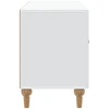 TV staliukas Televizoriaus spintelė Balta 99 x 34,5 x 50 cm Apdirbta mediena