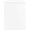 TV staliukas Televizoriaus spintelė Balta 100 x 30 x 40 cm Apdirbta mediena