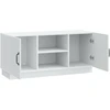 TV staliukas Televizoriaus spintelė Balta 102 x 34,5 x 47 cm
