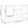 TV staliukas Televizoriaus spintelė, balta, 100,5x39x60,5cm, plienas