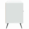 TV staliukas Televizoriaus spintelė Balta 99 x 34,5 x 50 cm Apdirbta mediena