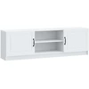 TV staliukas Televizoriaus spintelė Balta 150 x 31 x 47 cm Apdirbta mediena