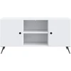 TV staliukas Televizoriaus spintelė Balta 102 x 34,5 x 50 cm