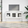 TV staliukas televizoriaus spintelė balta 100,5x39x60,5 cm