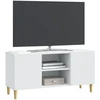 TV staliukas Televizoriaus spintelė Balta 102 x 34,5 x 50 cm