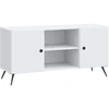 TV staliukas Televizoriaus spintelė Balta 102 x 34,5 x 50 cm