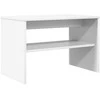 TV staliukas Televizoriaus spintelė 60 x 35 x 40 cm Balta Apdirbta mediena