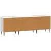 TV staliukas Televizoriaus spintelė Balta 150 x 31 x 52 cm Apdirbta mediena
