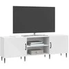 TV staliukas Televizoriaus spintelė Balta 150 x 31 x 50 cm Apdirbta mediena