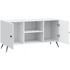 TV staliukas Televizoriaus spintelė Balta 102 x 34,5 x 50 cm