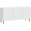 TV staliukas Televizoriaus spintelė Balta 99 x 34,5 x 50 cm Apdirbta mediena