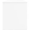 TV staliukas Televizoriaus spintelė Balta 100 x 35 x 40 cm Apdirbta mediena