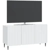 TV staliukas Televizoriaus spintelė Balta 99 x 34,5 x 52 cm Apdirbta mediena
