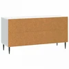TV staliukas Televizoriaus spintelė Balta 99 x 34,5 x 50 cm Apdirbta mediena