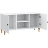 TV staliukas Televizoriaus spintelė Balta 102 x 34,5 x 50 cm