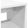 TV staliukas Televizoriaus spintelė Balta 100 x 30 x 40 cm Apdirbta mediena