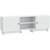 TV staliukas Televizoriaus spintelė Baltas 150 x 31 x 50 cm Dirbtinė mediena