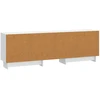 TV staliukas Televizoriaus spintelė Baltas 150 x 31 x 50 cm Dirbtinė mediena