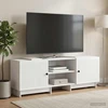TV staliukas Televizoriaus spintelė Baltas 150 x 31 x 50 cm Dirbtinė mediena