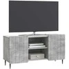 TV staliukas Televizoriaus spintelė Betono pilka 102 x 34,5 x 52 cm