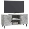 TV staliukas Televizoriaus spintelė Betono pilka 102 x 34,5 x 50 cm