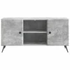 TV staliukas Televizoriaus spintelė Betono pilka 102 x 34,5 x 50 cm