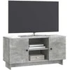 TV staliukas Televizoriaus spintelė 102 x 34,5 x 50 cm Betono pilka