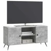 TV staliukas Televizoriaus spintelė Betono pilka 102 x 34,5 x 50 cm