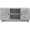 TV staliukas Televizoriaus spintelė 102 x 34,5 x 50 cm Betono pilka