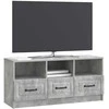 TV staliukas Televizoriaus spintelė Betono pilka 102 x 34,5 x 47 cm