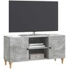 TV staliukas Televizoriaus spintelė Betono pilka 102 x 34,5 x 50 cm