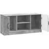TV staliukas Televizoriaus spintelė Betono pilka 102 x 34,5 x 47 cm