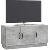 TV staliukas Televizoriaus spintelė Betono pilka 99 x 34,5 x 47 cm