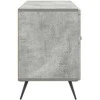 TV staliukas Televizoriaus spintelė Betono pilka 99 x 34,5 x 50 cm