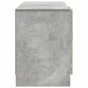 TV staliukas Televizoriaus spintelė Betono pilka 102 x 34,5 x 47 cm