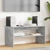 TV staliukas Televizoriaus spintelė Betono pilka 80 x 35 x 40 cm