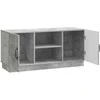 TV staliukas Televizoriaus spintelė Betono pilka 102 x 34,5 x 47 cm