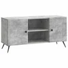 TV staliukas Televizoriaus spintelė Betono pilka 102 x 34,5 x 50 cm