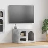 TV staliukas Televizoriaus spintelė Betono pilka 60 x 35 x 40 cm